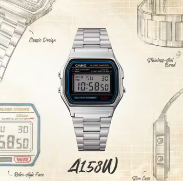 Casio Vintage A158WA-1DF