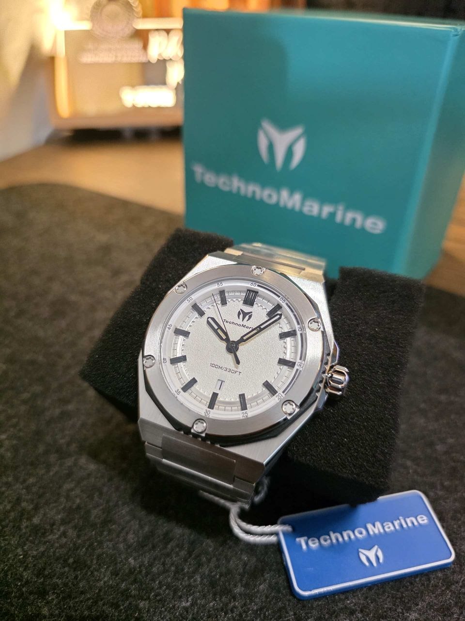 Technomarine TM-416060 coral esfera plateada